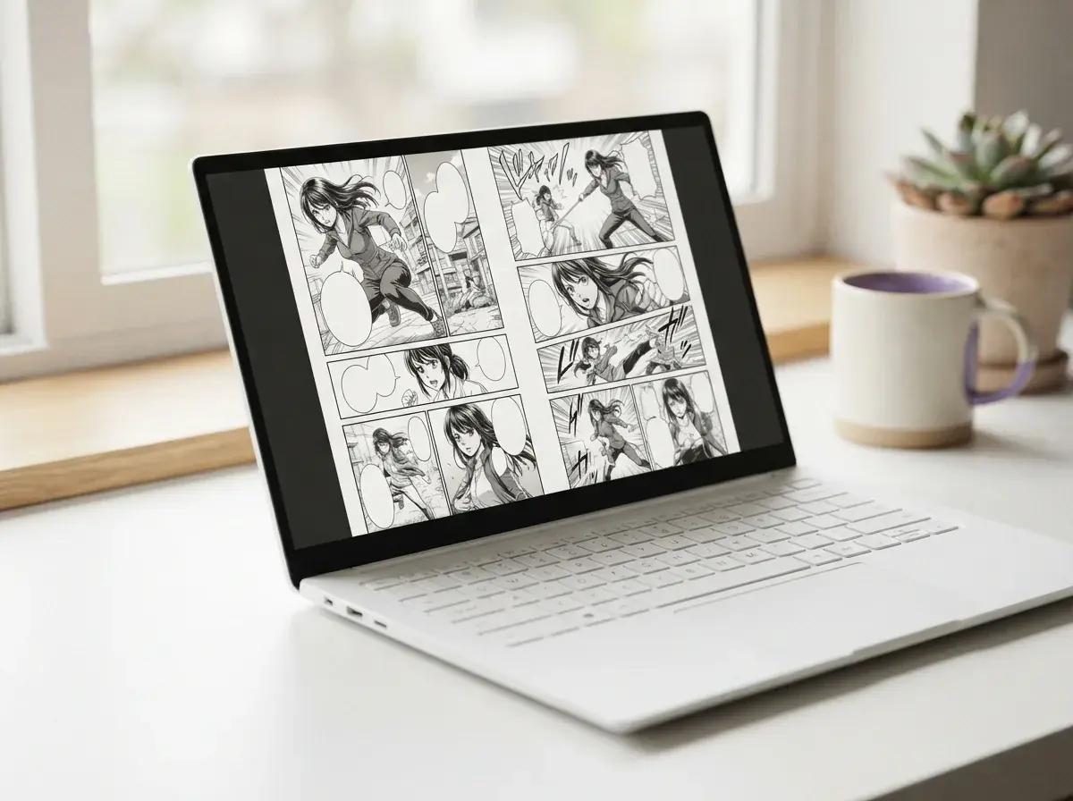comic strip maker — topic section inline 0